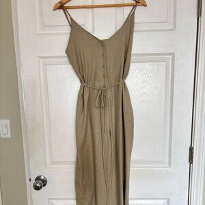 Ozma raw silk jumpsuit